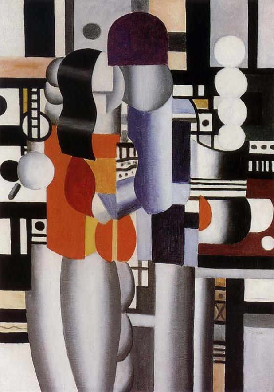 Fernard Leger The man and woman oil painting image